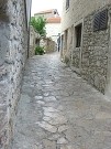 Primosten - strada lastricata